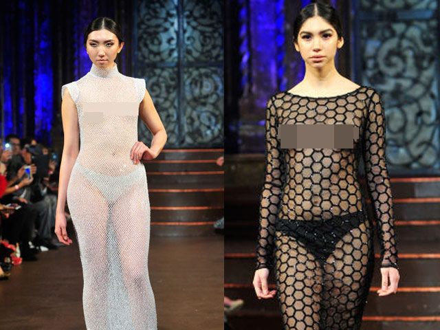 Xu hướng thời trang - Váy áo "mặc như không" vẫn thống trị sàn diễn New York