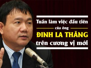 Tin tức trong ngày - [Infographic] Tuần làm việc đầu tiên của Bí thư Đinh La Thăng