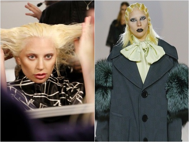 Thời trang - Lady Gaga không thể "quái" hơn khi thử sức với catwalk