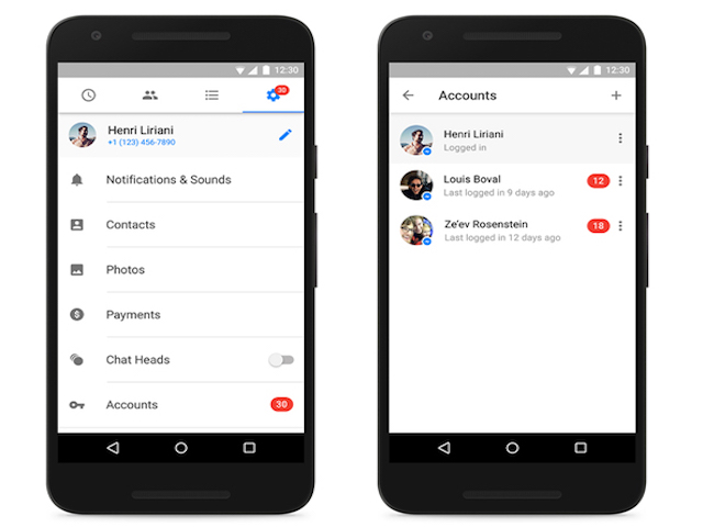 Công nghệ thông tin - Đăng nhập nhiều tài khoản cùng lúc với Facebook Messenger