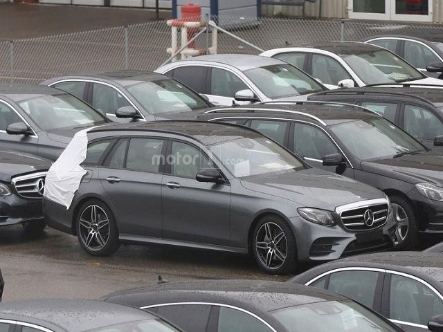 Lộ hình ảnh mẫu Mercedes E Class Estate mới