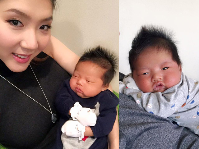 Đời sống Showbiz - Dáng ngủ đáng yêu của "hoàng tử bé" nhà Ngọc Quyên