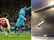 Bóng đá - Fan cuồng phá nát tivi vì Arsenal là nữ VĐV nổi tiếng