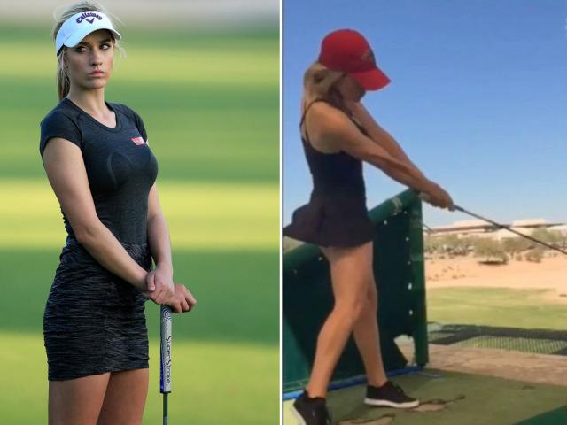 Thể thao - Golf thủ xinh nhất thế giới & trò "đánh hụt là chết"