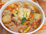 Ẩm thực - Những món canh ngon từ kim chi cải thảo