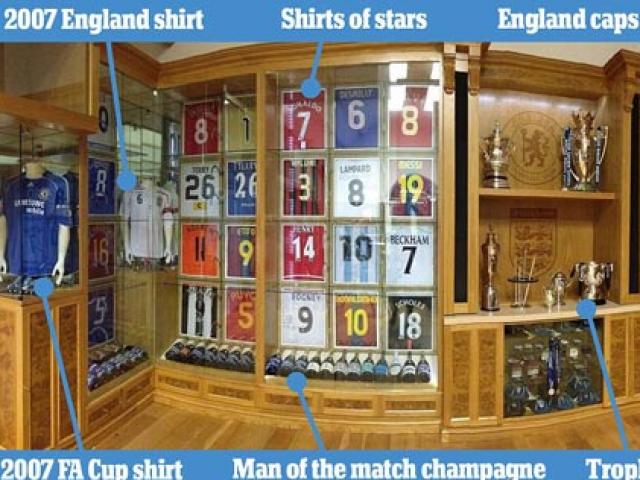 Bóng đá - Bộ sưu tập siêu khủng, độc nhất vô nhị của Terry