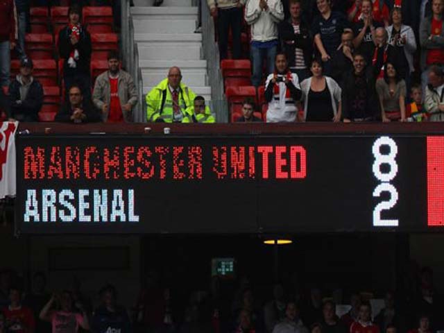 Top 10 cuộc đọ sức “không khoan nhượng“ giữa M.U với Arsenal