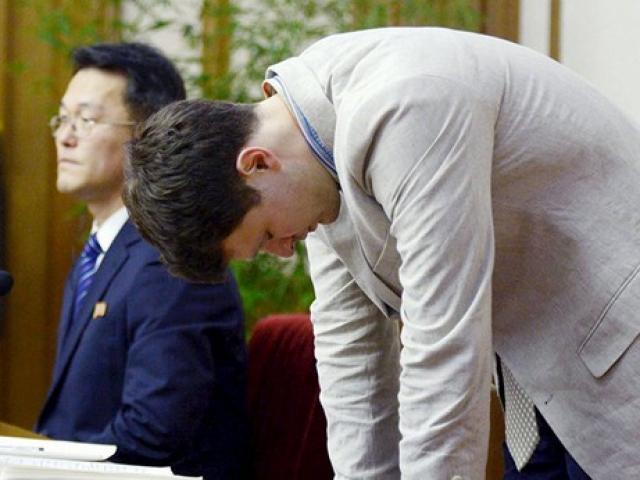 Thế giới - Sinh viên Mỹ bị bắt ở Triều Tiên vì "ăn cắp khẩu hiệu"