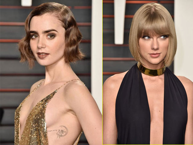 Xu hướng thời trang - Taylor Swift ngực "mini" vẫn tự tin với váy khoét sâu