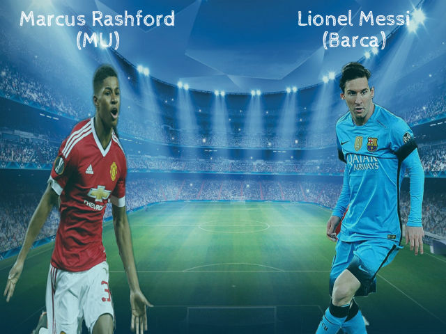 Bóng đá - Siêu sao ấn tượng: Rashford đâu kém tài Messi (Infographic)