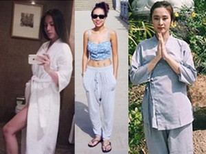 Đời sống Showbiz - Sao Việt đi lễ chùa: &quot;Người kín đáo, kẻ hớ hênh&quot;