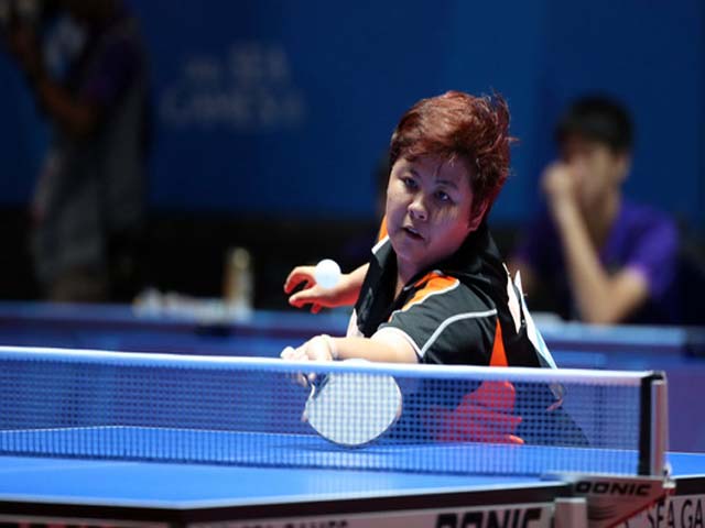 Thể thao - Bóng bàn nữ giành chiến thắng lịch sử