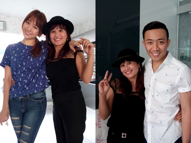 Giải trí - "Cô gái trăm triệu" khoe ảnh Hari Won ở nhà Trấn Thành