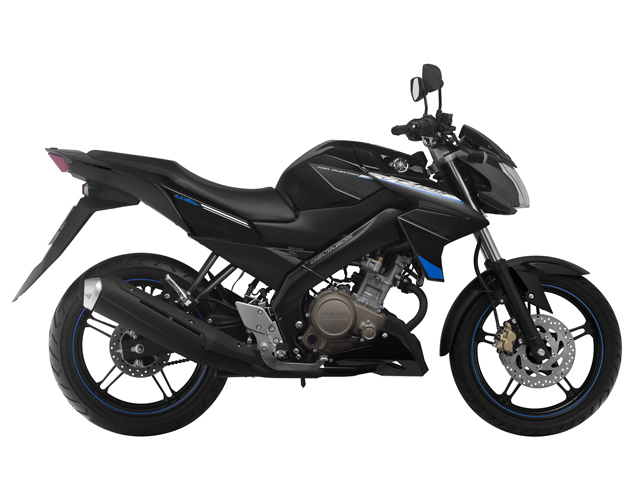 Ô tô - Xe máy - Ngắm chiếc naked bike FZ150i màu đen mới ra mắt