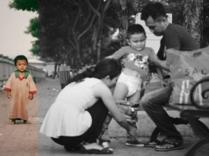 Bạn trẻ - Cuộc sống - Xúc động trước bộ ảnh về hai mảnh đời đối lập