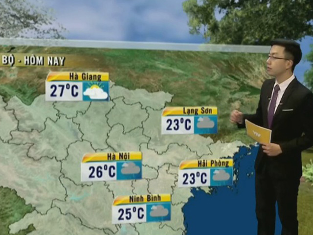 Tin tức trong ngày - Dự báo thời tiết VTV 8/3: Sau đêm mưa, miền Bắc vẫn ấm lên