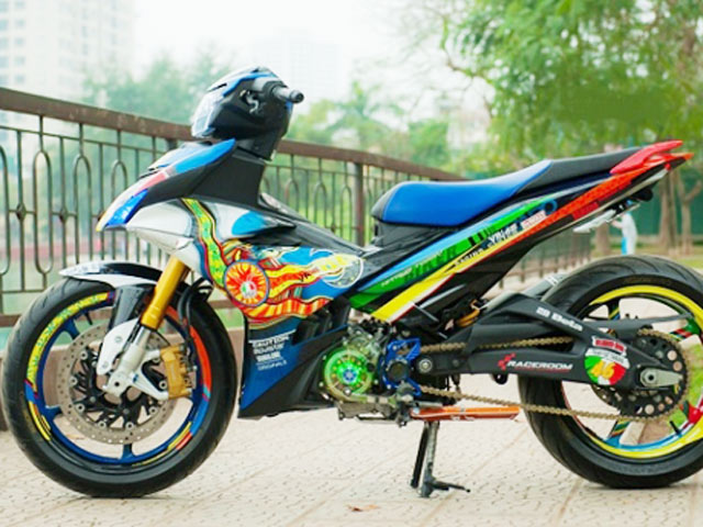 Ô tô - Xe máy - Yamaha Exciter 150 độ "tắc kè hoa" có giá trên... trời