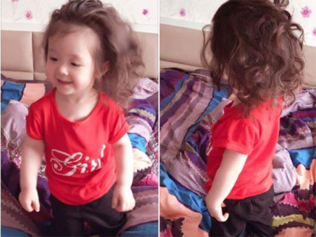 Clip: Con gái Elly Trần ”đầu bù tóc rối” nhảy cực yêu