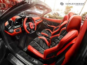 Ô tô - Xe máy - Siêu xe Ferrari 458 Spider có nội thất ấn tượng