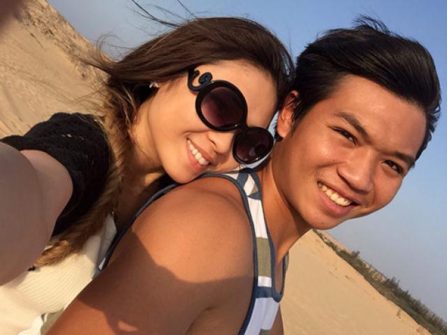 Thể thao - Sinh nhật Hoàng Thiên bạn gái xinh tặng quà bí mật