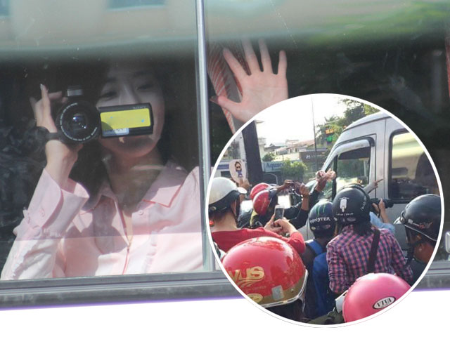 Fan Việt rượt đuổi T-ara khiến đường phố tắc nghẽn