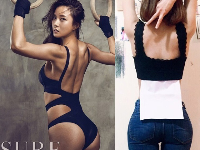 Bí quyết làm đẹp - Giới trẻ rộ trào lưu khoe vòng eo mỏng như giấy A4