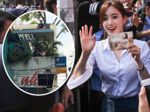 Ca nhạc - MTV - Fan Việt trèo cây, leo nóc nhà ngắm T-ara