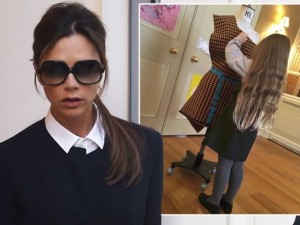 Bí quyết mặc đẹp - Victoria Beckham đã tự hào về con gái út