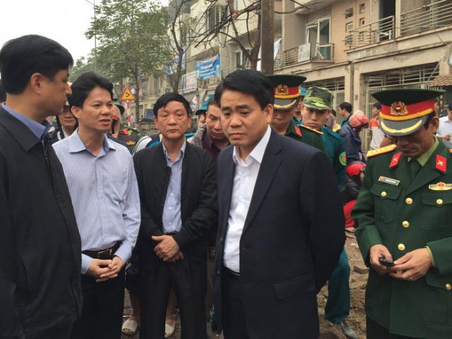 Chủ tịch HN yêu cầu nhanh chóng điều tra nguyên nhân vụ nổ ở Văn Phú