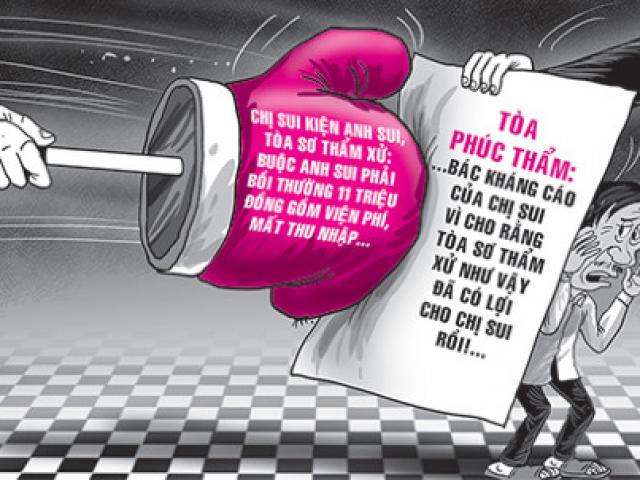 Pháp luật - Vì con, sui gia dẫn nhau ra tòa