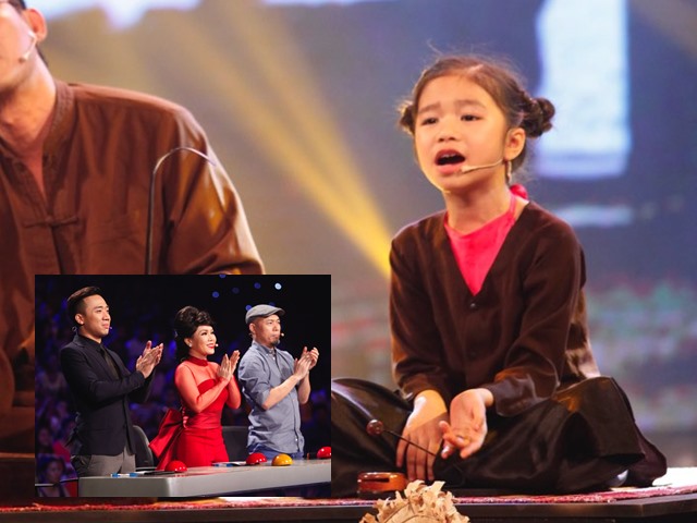 Ca nhạc - MTV - Việt Hương, Trấn Thành “nghiêng mình” vì cô bé hát xẩm