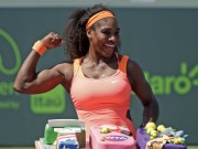 Thể thao - Tennis 24/7: Serena dễ thở ở Miami