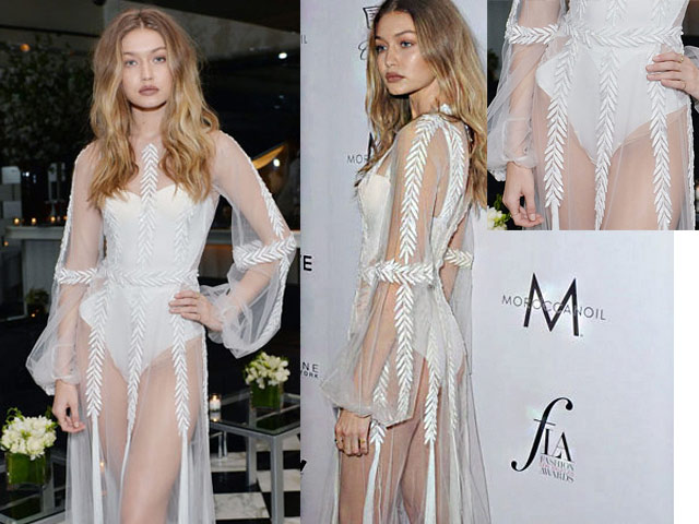 Xu hướng thời trang - Hot girl Hollywood bất cẩn lộ nội y suốt sự kiện