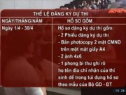 Video An ninh - Công bố lịch dự thi THPT Quốc gia 2016