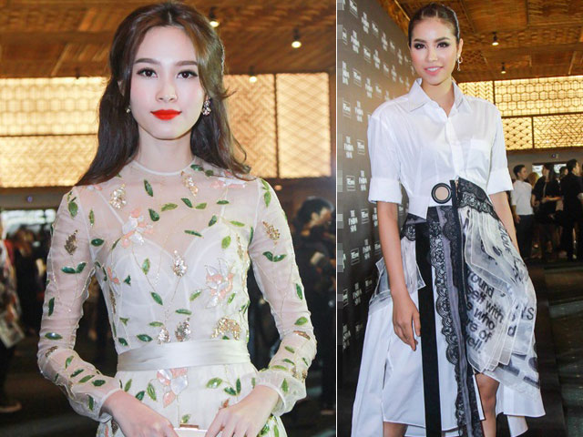 Người mẫu - Hoa hậu - Phạm Hương, Thu Thảo đọ nhan sắc một chín một mười