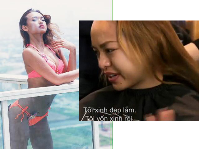 Người mẫu - Hoa hậu - Quỳnh Mai "siêu vòng 3" ấm ức vì bị loại ngay tập 3