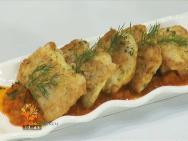 Ẩm thực - Cá tẩm trứng chiên thơm ngậy, giòn tan trong miệng