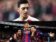 Bóng đá Ngoại hạng Anh - Barca đổi 3 cầu thủ lấy Ozil, fan Arsenal đòi MSN