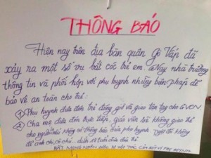 Tin tức trong ngày - Trường cảnh báo “bắt cóc trẻ em”: Sở GD&amp;ĐT nói gì?