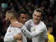 Bóng đá - Ronaldo ít ảnh hưởng hơn Bale &amp; Benzema ở Real?