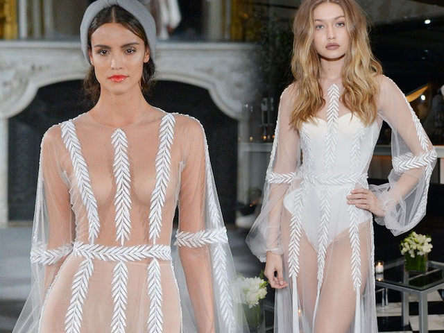 Váy hot nhất tuần: Đầm mỏng tang của Gigi Hadid