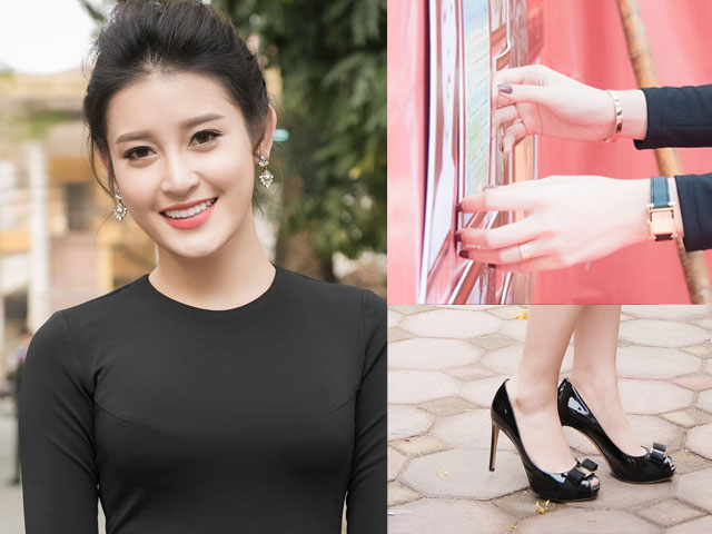 Người mẫu - Hoa hậu - Huyền My phối váy 2 triệu với phụ kiện gần 200 triệu