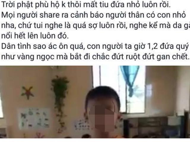 Pháp luật - Xử phạt cô giáo tung tin học sinh bị bắt cóc