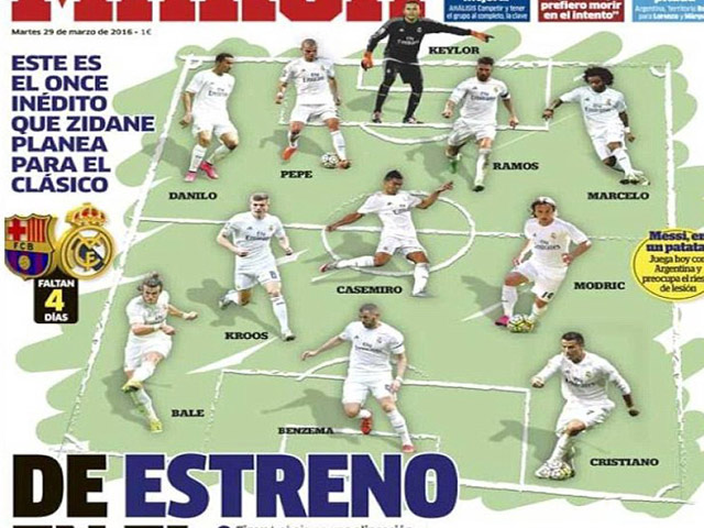 Bóng đá - Real: Zidane đã chốt đội hình cho El Clasico