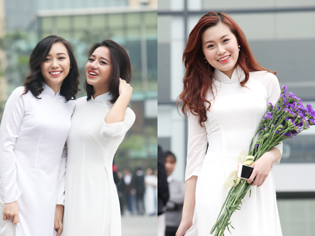 Bạn trẻ - Cuộc sống - Nữ sinh trường Amsterdam xinh tươi trong ngày hội áo dài