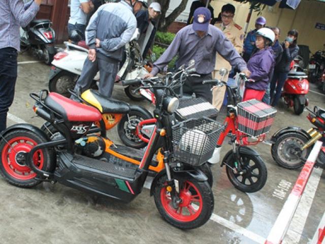 Tin tức trong ngày - Bộ GTVT yêu cầu xử phạt xe máy điện không đăng ký từ 1/7
