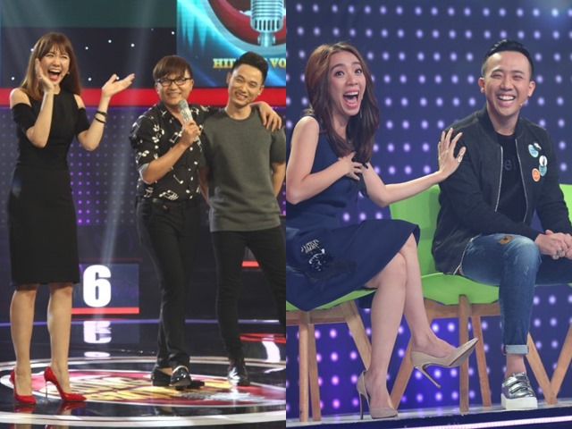 Ca nhạc - MTV - Hari Won hát như "cãi lộn" với gái đẹp trên sóng truyền hình