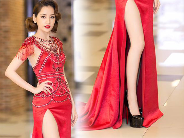 Thời trang - Chiêu "kéo chân" dài miên man không ngờ của Chi Pu