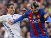 Bóng đá - Ronaldo đưa bồ vào khách sạn, bị chê kém Messi