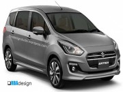 Tin tức ô tô - Lộ diện Suzuki Ertiga mới theo phong cách Swift